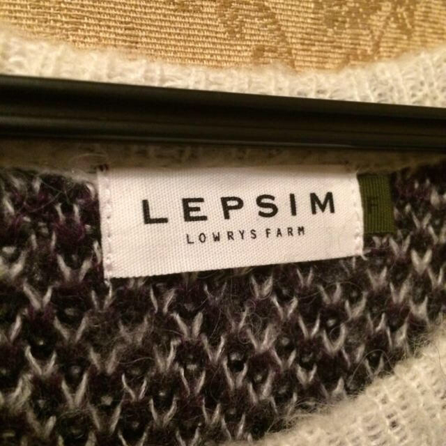 LEPSIM LOWRYS FARM(レプシィムローリーズファーム)のLEPSIMニット レディースのトップス(ニット/セーター)の商品写真