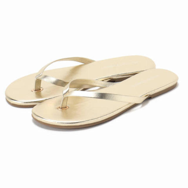 MELISSA  FRIP FLOPS GLD 38