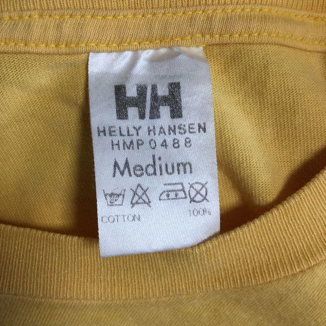 HELLY HANSEN(ヘリーハンセン)のHELLY HANSEN ヘリーハンセン Tシャツ 黄色 イエロー メンズのトップス(Tシャツ/カットソー(半袖/袖なし))の商品写真
