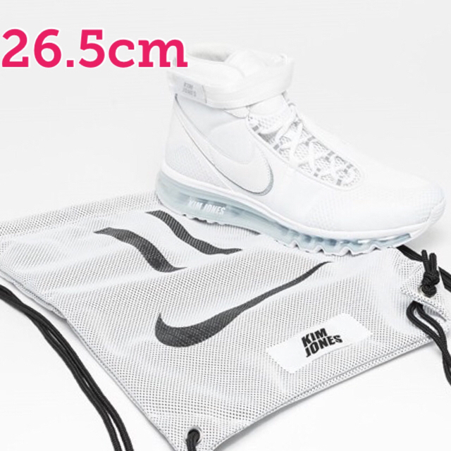 NIKE(ナイキ)のナオ様専用 NIKE AIR MAX 360 HIGHKIMJONESWhite メンズの靴/シューズ(スニーカー)の商品写真