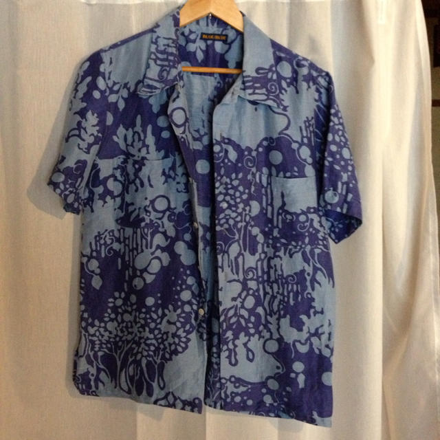 HOLLYWOOD RANCH MARKET - BLUEBLUEアロハシャツの通販 by 花屋｜ハリウッドランチマーケットならラクマ
