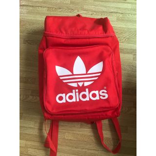 アディダス(adidas)のadidas  originals バッグパック レッド(リュック/バックパック)