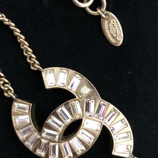 シャネル(CHANEL)の国内正規品♡美品♡CHANEL シャネル デカココ ラインストーン ブレスレット(ブレスレット/バングル)