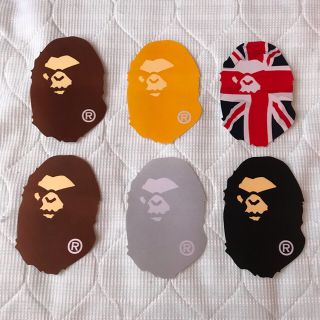 アベイシングエイプ(A BATHING APE)のA  BATHING APE  ステッカー マイロ 武将ストラップ(その他)