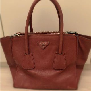 プラダ(PRADA)のPRADA★ピンク★グレースカーフトートバッグ(トートバッグ)