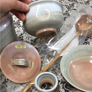 茶道用品 茶道セット 木箱入り 新品未使用 萩焼 正規品❗️