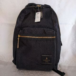 ランバンオンブルー(LANVIN en Bleu)の新品☆ランバン　リュック　ブラック(リュック/バックパック)