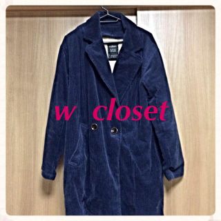 ダブルクローゼット(w closet)のチェスターコート♡(ロングコート)