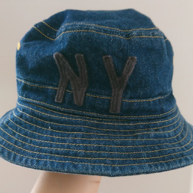 F.O.KIDS(エフオーキッズ)のNYデニム帽子 キッズ/ベビー/マタニティのこども用ファッション小物(帽子)の商品写真