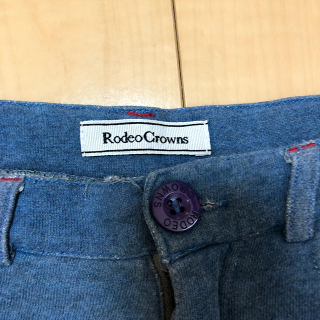 RODEO CROWNS(ロデオクラウンズ)のRODEOCROWN ロデオクラウンズ ボーダー ショーパン レディースのパンツ(ショートパンツ)の商品写真