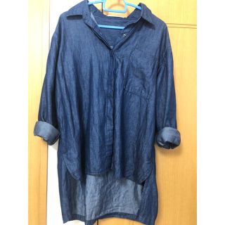 アズールバイマウジー(AZUL by moussy)のAZUL 春デニムシャツ 抜襟可(シャツ/ブラウス(長袖/七分))