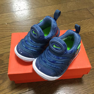 ナイキ(NIKE)の新品❤️NIKE ナイキダイナモスニーカー フリー 400 ダークブルー11cm(スニーカー)