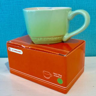 ルクルーゼ(LE CREUSET)の【新品 未使用】ル・クルーゼ ハートマグカップ(グラス/カップ)