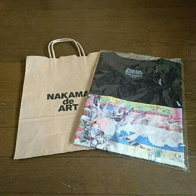 SMAP(スマップ)のNAKAMA de ART   Tシャツ  Mサイズ メンズのトップス(Tシャツ/カットソー(半袖/袖なし))の商品写真