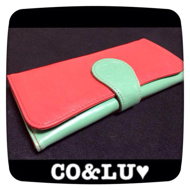 CO&LU(ココルル)のCO&LO♡三つ折長財布 レディースのファッション小物(財布)の商品写真