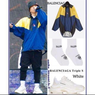 バレンシアガ(Balenciaga)のBalenciaga 18ss ロゴソックス (ソックス)