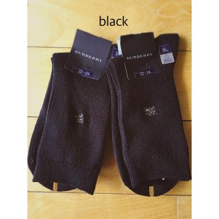 バーバリー(BURBERRY)のバーバリーblackソックス(ソックス)