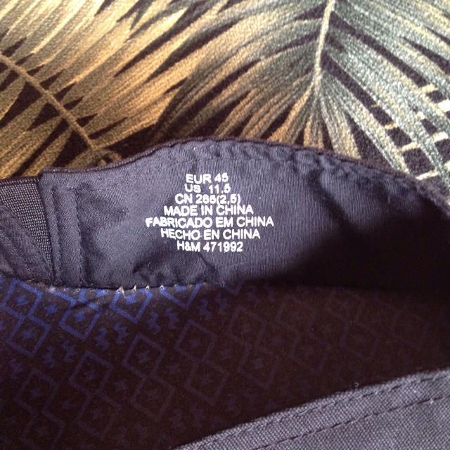 H&M(エイチアンドエム)のH&M エスパドリーユ  黒 メンズの靴/シューズ(サンダル)の商品写真