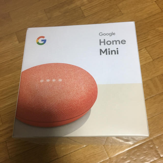 au(エーユー)のGoogle Home mini グーグムホームミニ  スマホ/家電/カメラのオーディオ機器(スピーカー)の商品写真