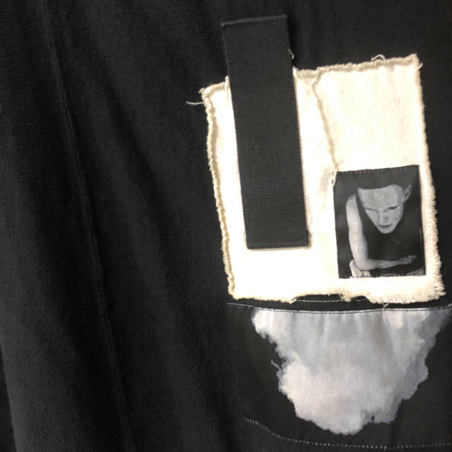 Rick Owens(リックオウエンス)のrick owens ビッグシルエットパッチT メンズのトップス(Tシャツ/カットソー(半袖/袖なし))の商品写真