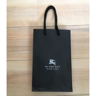 バーバリーブラックレーベル(BURBERRY BLACK LABEL)のバーバリー ショップ袋(ショップ袋)