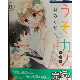 ハクセンシャ(白泉社)のうそカノ 11巻 特装版(少女漫画)