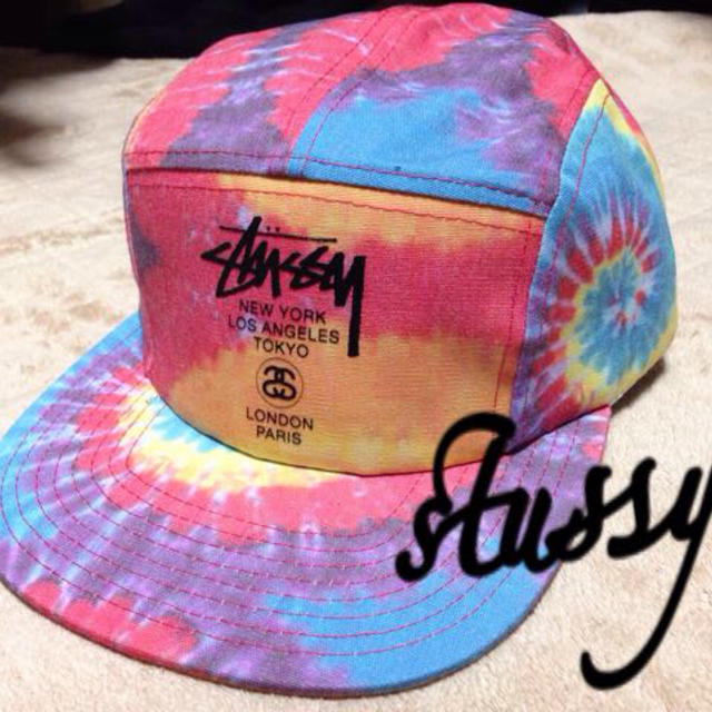 STUSSY(ステューシー)の新品ステューシーstussyカラフル帽子 レディースの帽子(キャップ)の商品写真