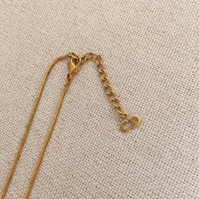 Christian Dior(クリスチャンディオール)のディオールDIOR♥︎ ネックレス♥︎ ゴールド レディースのアクセサリー(ネックレス)の商品写真