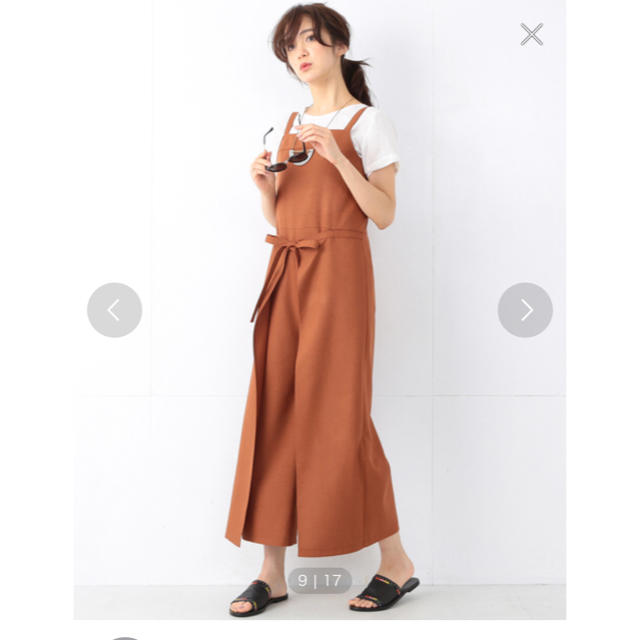 B:MING LIFE STORE by BEAMS(ビーミング ライフストア バイ ビームス)のB:MING by BEAMS  オーバーオール 新品 タグ付き レディースのパンツ(サロペット/オーバーオール)の商品写真