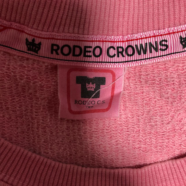 RODEO CROWNS(ロデオクラウンズ)のRODEO CROWNS Tシャツトレーナー レディースのトップス(Tシャツ(半袖/袖なし))の商品写真