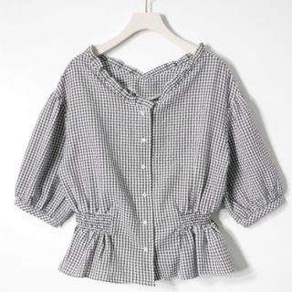 レトロガール(RETRO GIRL)のmanaka様 専用 チェックブラウス(シャツ/ブラウス(長袖/七分))