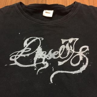 ディーゼル(DIESEL)のDIESEL/ディーゼル/黒ロゴTシャツ(Tシャツ(半袖/袖なし))