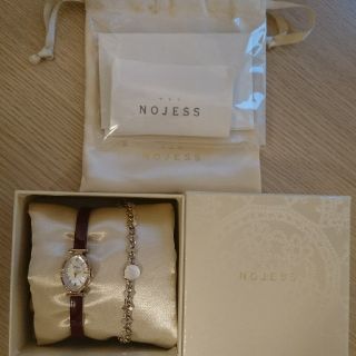 ノジェス(NOJESS)の期間限定値下げ！ 時計 ベルト セット ノジェス nojess 美品(腕時計)