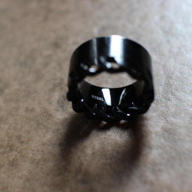 DIESEL(ディーゼル)のDIESEL リング STEEL ディーゼル 指輪 18-19号 メンズのアクセサリー(リング(指輪))の商品写真