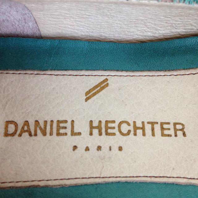 DANIEL HECHTER ダニエルエシュテル 本革  ピーコックブルー レディースの靴/シューズ(バレエシューズ)の商品写真