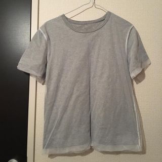 アンドエー(And A)のAnd A のチュールTシャツ(Tシャツ(半袖/袖なし))