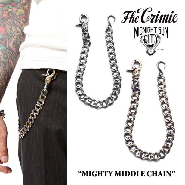 CRIMIE Argent Gleam ウォレットチェーン-