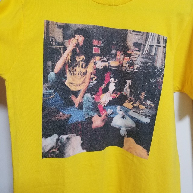 ■スピッツ■アルバムジャケットTシャツ■三日月ロック■黄色■ エンタメ/ホビーのタレントグッズ(ミュージシャン)の商品写真
