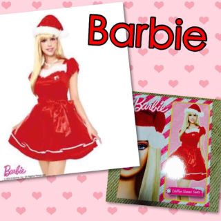 バービー(Barbie)のmelody様専用 Barbieサンタ(ミニワンピース)