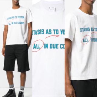 サカイ(sacai)の新品 サカイ Tシャツ sacai プリントTシャツ 送料無料 2018ss(Tシャツ(半袖/袖なし))