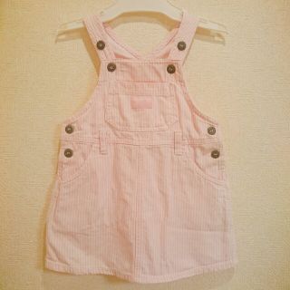 オシュコシュ(OshKosh)のオシュコシュ☆ピンク☆ジャンパースカート(ワンピース)