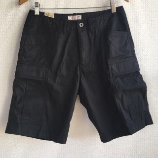 ジェイクルー(J.Crew)のWALLACE & BARNES ミリタリー カーゴパンツ ブラック w29(ショートパンツ)