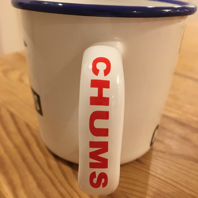 CHUMS(チャムス)のCHUMS ホーロー製マグカップ  二個セット スポーツ/アウトドアのアウトドア(食器)の商品写真