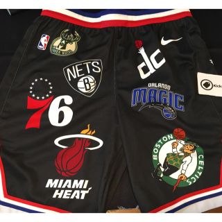 ナイキ(NIKE)のSupreme×NBA 18SS TEAM Authentic shorts L(ショートパンツ)