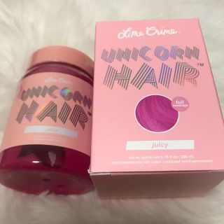 ライムクライム(Lime Crime)のLime Crime juicy ユニコーン ヘアカラー ボトル(カラーリング剤)