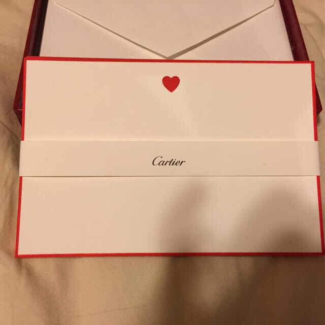 Cartier(カルティエ)のカルティエ  レターセット ハンドメイドの文具/ステーショナリー(カード/レター/ラッピング)の商品写真