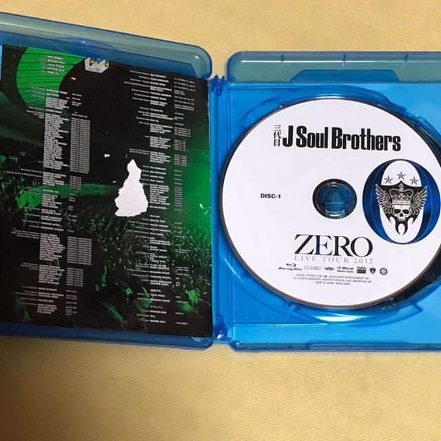 三代目 J Soul Brothers(サンダイメジェイソウルブラザーズ)の三代目 J Soul Brothers LIVE ZERO Blu-ray エンタメ/ホビーのDVD/ブルーレイ(ミュージック)の商品写真