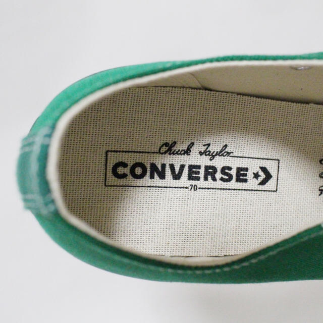 CONVERSE(コンバース)の新品 海外限定 27 アマゾングリーン CT70 コンバース チャックテイラー メンズの靴/シューズ(スニーカー)の商品写真