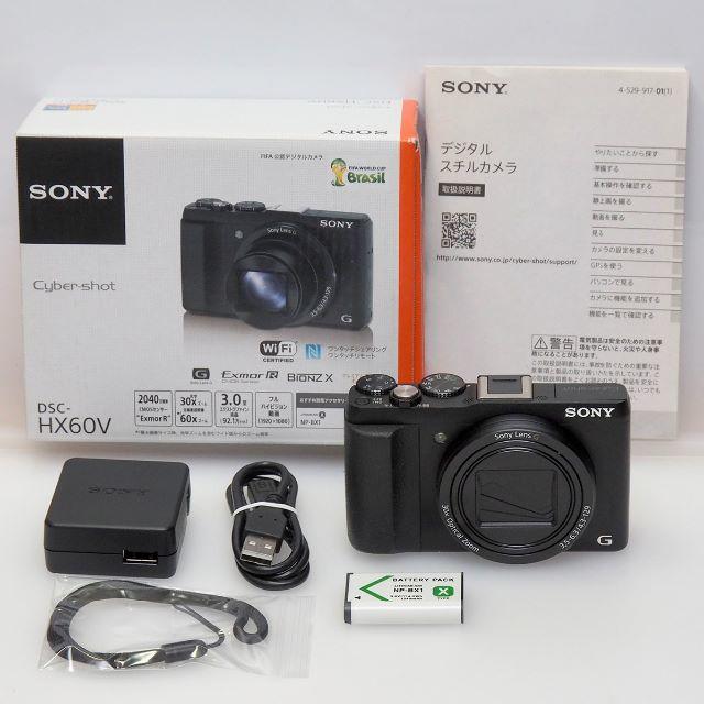 SONY(ソニー)のSONY Cyber-shot HX60V + おまけ付き スマホ/家電/カメラのカメラ(コンパクトデジタルカメラ)の商品写真