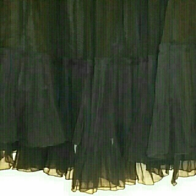 A/T(エーティー)のA/T/黒スカート/Mサイズ レディースのスカート(ひざ丈スカート)の商品写真